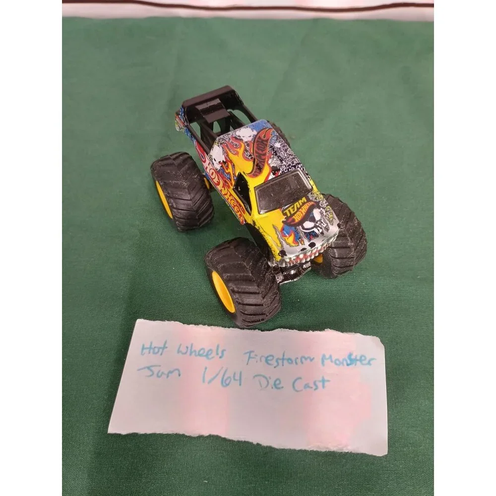 Team Hot Wheels‎ Firestorm Monster Jam Truck 1/64 Die Cast